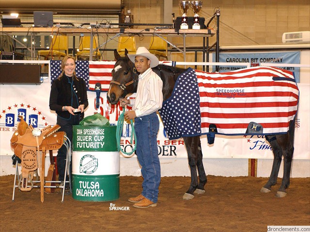 "Justice Rolls" 2004 Speedhorse Silvercup Futurity Champion Tulsa OK